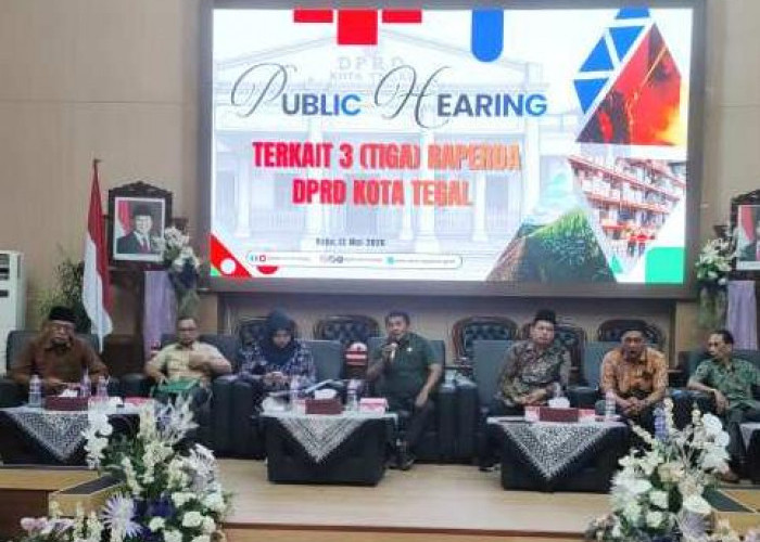 Tiga Raperda Dibahas, DPRD Kota Tegal Gelar Publik Hearing