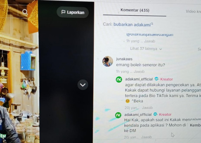 Pinjol Adakami Viral, Akun Medsosnya Dibanjiri Komentar Negatif Netizen 