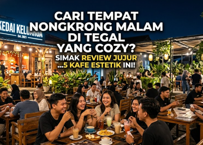 Cari Tempat Nongkrong Malam di Tegal yang Cozy? Simak Review Jujur 5 Kafe Estetik Ini!