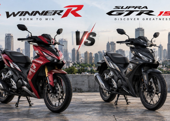 Honda Winner R 149 Cc vs Supra GTR 150, Apa Bedanya?