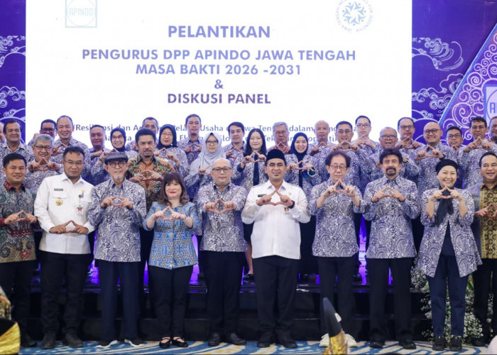 Bupati Tegal Hadiri Pelantikan Apindo Jateng Demi Genjot Investasi Daerah