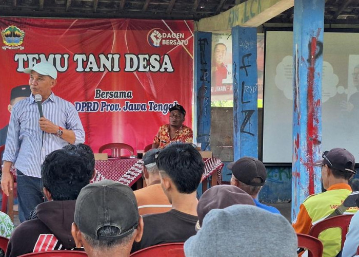 Tren Harga Pangan Terus Meningkat, Ketua DPRD Jateng Sumanto: Jangan Malu Jadi Petani 