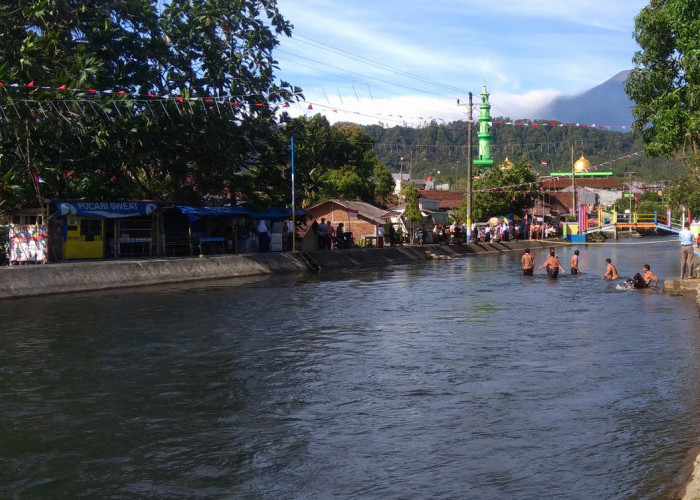 Berjarak 34,2 Km dari Pusat Kota Pemalang, Wisata Kali Celo Mejagong Jadi Surga Bagi Anak-anak