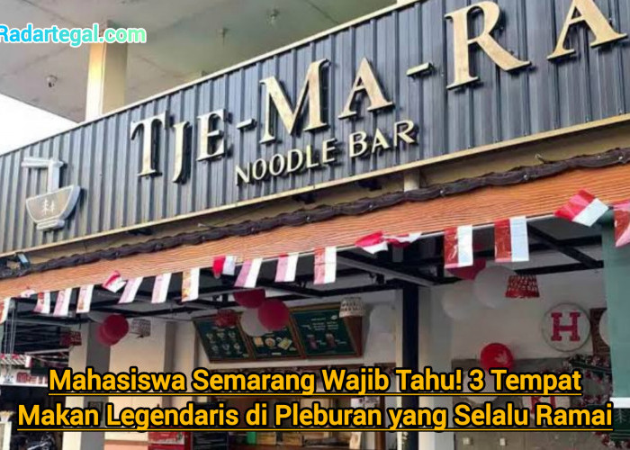 Mahasiswa Semarang Wajib Tahu! 3 Tempat Makan Legendaris di Pleburan yang Selalu Ramai