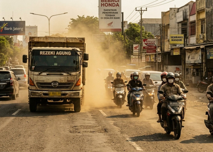 Jurus Safety Riding Astra Motor Jateng Menghadapi Jalanan Berdebu