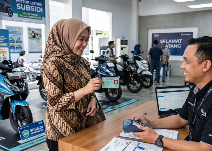 Syarat Mendapatkan Subsidi Motor Listrik Terbaru, Cukup KTP dan 1 NIK Kamu Dapat 1 Unit!  