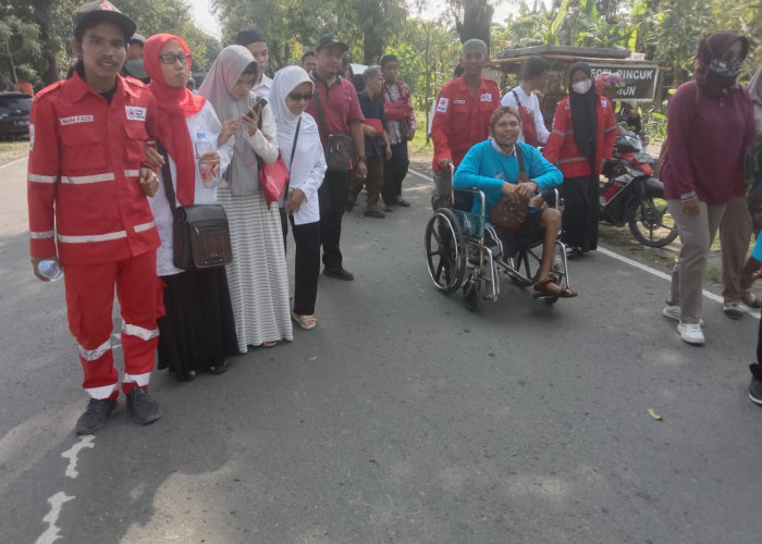 Hari Disabilitas Internasional, 400 Warga Berkebutuhan Khusus di Kabupaten Tegal Lakukan Longmarch 