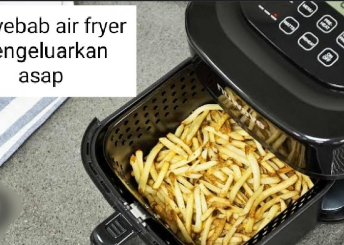6 Penyebab Air Fryer Mengeluarkan Asap yang Jarang Diketahui, Salah Satunya Terlalu Banyak Minyak