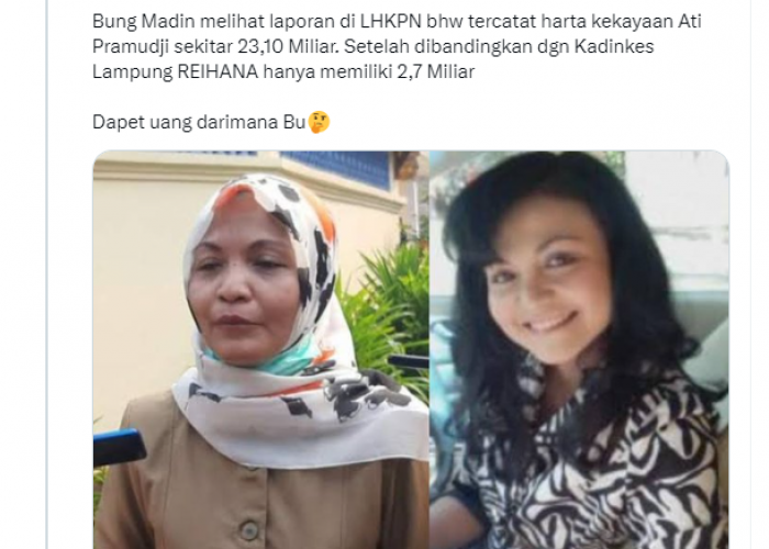 Kalahkan Reihanna, Kekayaan Kadinkes Banten Ati Pramudji Sampai Rp24,5 Miliar