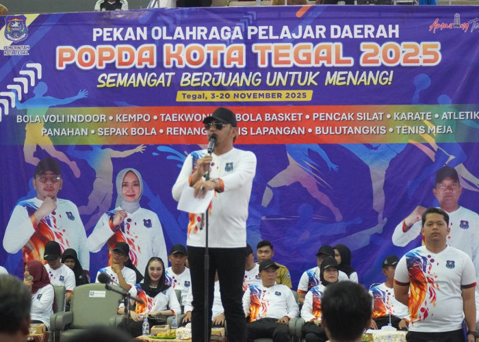 Wali Kota Buka POPDA Kota Tegal 2025, Ini yang Disampaikan