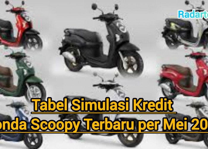Mau Tampil Gaya Pakai Honda Scoopy? Cicilan Terbaru Mei 2025 Gak Bikin Dompet dan Kering