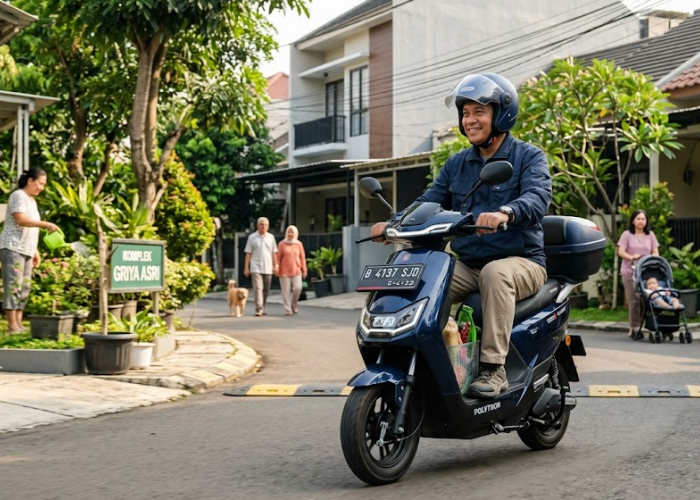 5 Motor Listrik Murah di Bawah Rp10 Juta 2026 untuk Bapak-bapak Aktif, Nyaman dan Hemat