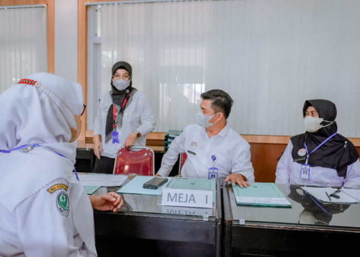 73 Perawat di Brebes Jalani Uji Kompetensi Jabatan Fungsional Kesehatan