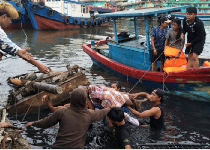 Satu Korban Perahu Tenggelam di Perairan Tegal Ditemukan Tak Bernyawa   