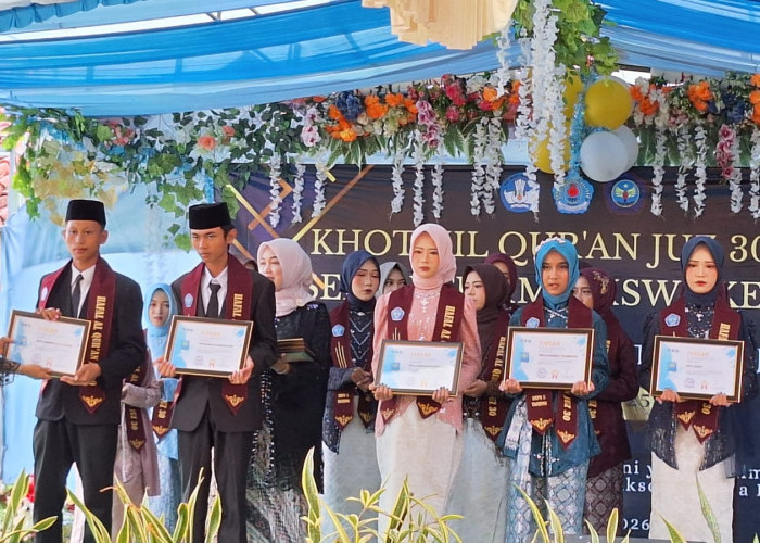 Luar Biasa! 25 Siswa SMPN 5 Satu Atap Tanjung Brebes Lulus dengan Predikat Hafal Alquran