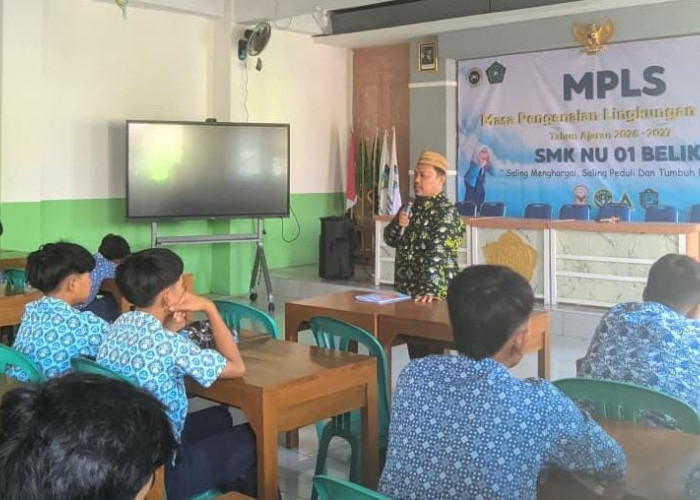 SMK NU 01 Belik Pemalang Perkuat Fondasi Aswaja Lewat MPLS 2026/2027