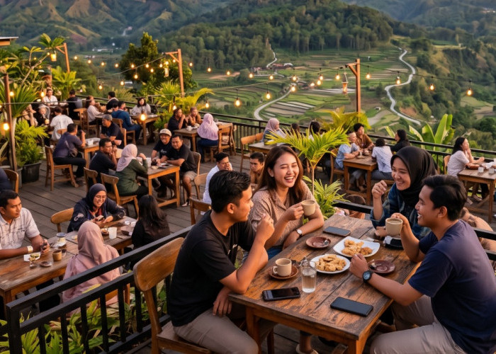 Pas Buat Santai Sore! Ini Rekomendasi Kafe Outdoor hits di Tegal dengan View Ciamik