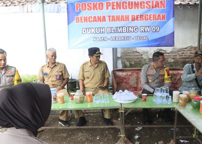 Tanah Bergerak di Kajen Lebaksiu Tegal: 54 Rumah Rusak, Puluhan Warga Mengungsi