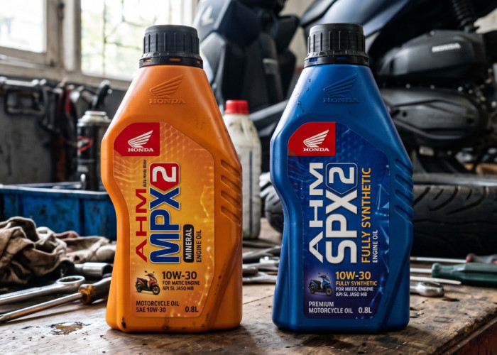 Beda Oli MPX2 dan SPX2 Honda: Jangan Salah Pilih, Mana yang Lebih Bagus untuk Matic?