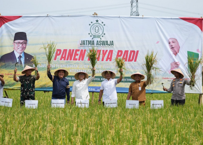 Hadiri Panen Raya Padi di Tegal, Menko Zulhas Singgung Swasembada Beras Nol Impor 