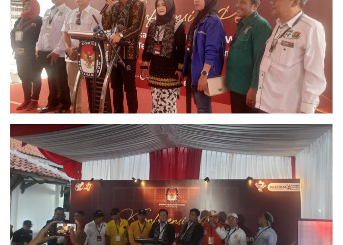 Hari Ketiga Pendaftaran, Dua Paslon Walikota dan Wakil Walikota Tegal Pilkada 2024 Mendaftar di KPU