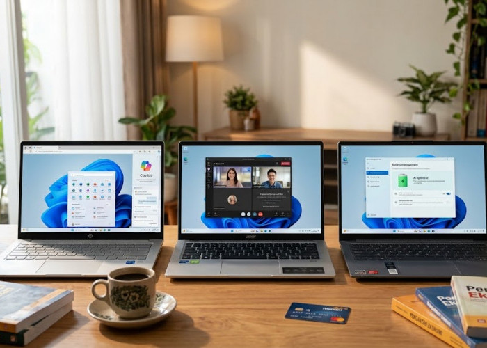 Harga Laptop AI 14 Inci: Adu Fitur HP, Acer dan Lenovo, Mana Paling Sepadan dengan Bujet?