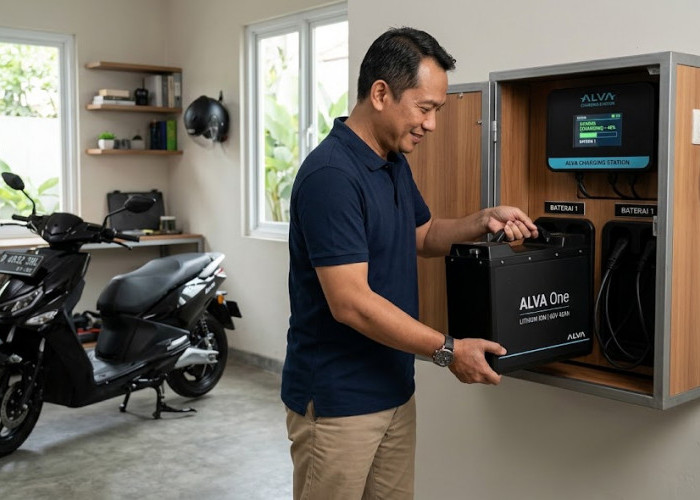 10 Tips Menyimpan Baterai Motor Listrik di Rumah agar Aman dan Tidak Membahayakan