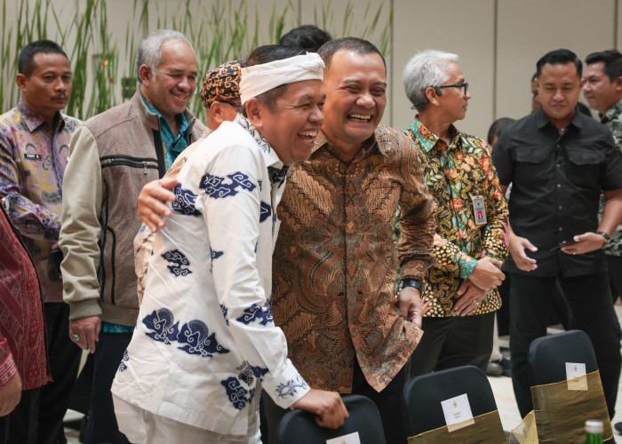 Akrab di Pertemuan BPK, Ahmad Luthfi dan Dedi Mulyadi Bahas Kolaborasi Pembangunan Antarprovinsi