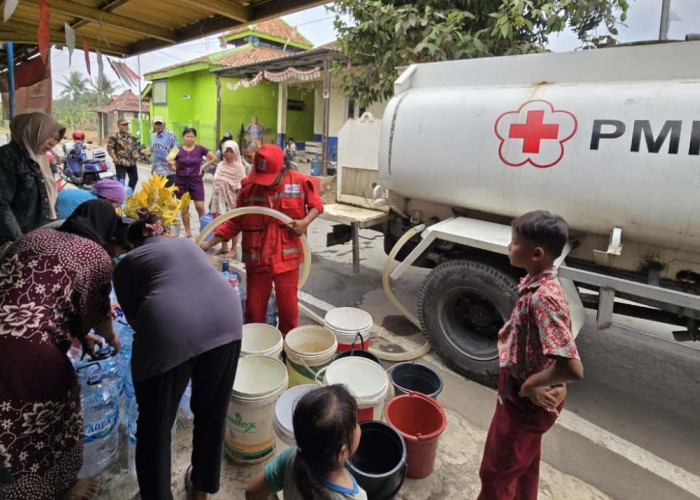 34 Desa di Kabupaten Tegal Krisis Air, PMI Mobilisasi 202 Tangki Bantuan