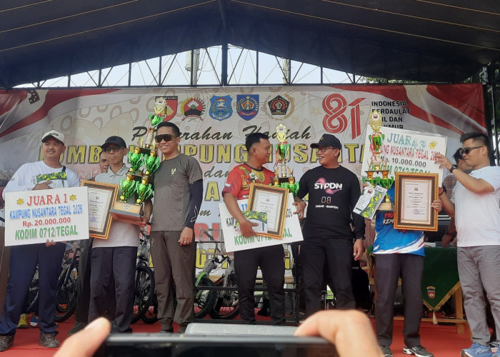Lomba Kampung Nusantara di Tegal Selesai Tergelar, Ini Para Juaranya