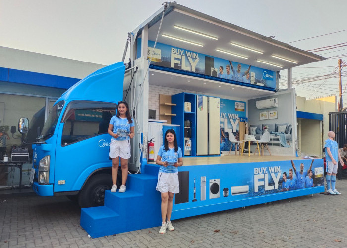 Lanjutkan Kerjasama dengan Manchester City, Midea Siapkan Roadshow Caravan Buy Win Fly di 6 Kota