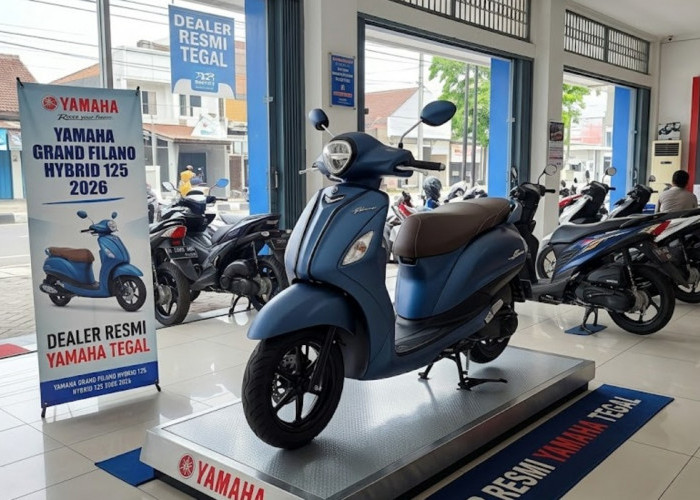 Yamaha Grand Filano Hybrid 125 2026 Makin Modern, Intip 7 Teknologi Unggulannya
