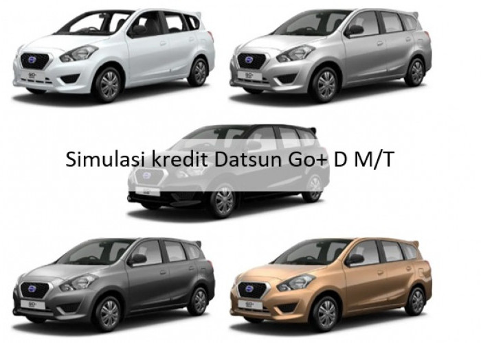 Simulasi Kredit Datsun Go Plus D 2023, Mobil Keluarga Murah Cicil Rp2 Juta Aja Perbulan