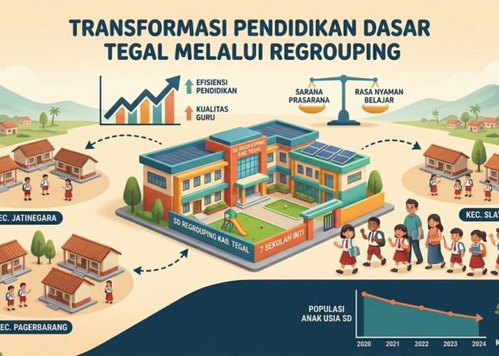 Pemkab Tegal Regrouping 14 SD Jadi 7 Sekolah Dampak Penurunan Murid dan Krisis Guru
