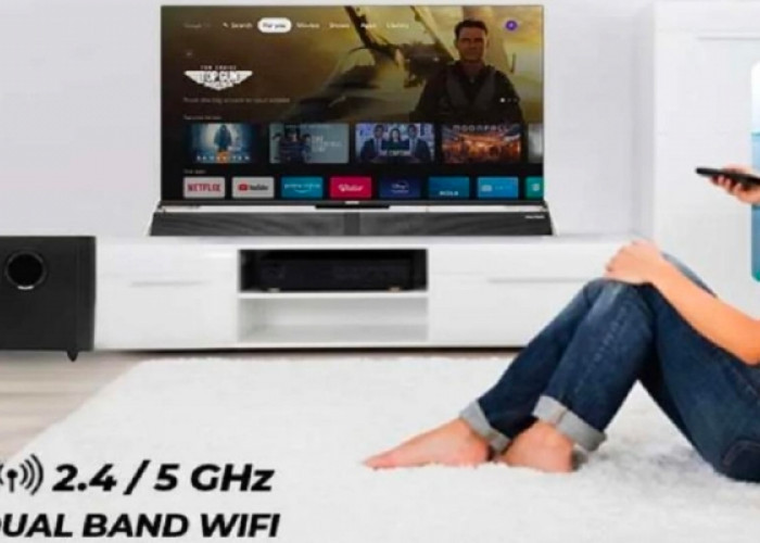 Kelebihan dan Spesifikasi Smart Google TV POLYTRON Layar 50 Inch 50UG5959, Harga Rp7 Jutaan Sudah Dolby Atmos