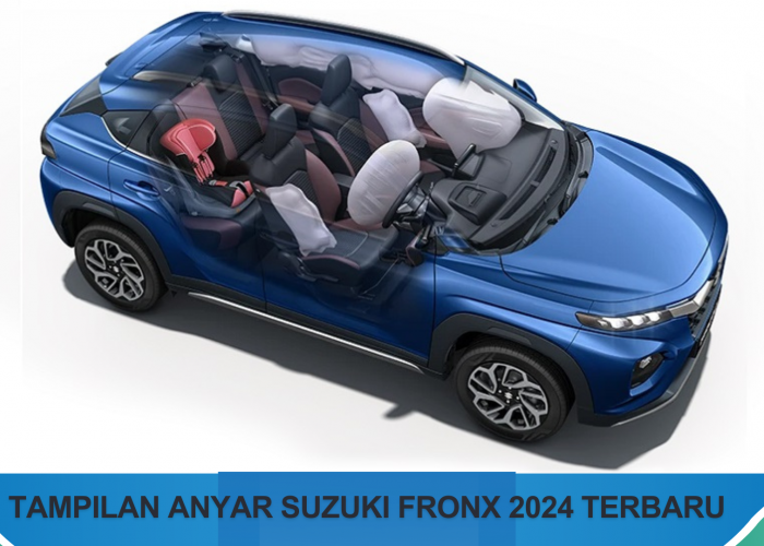 Suzuki Fronx 2024 Terbaru, SUV dengan Tampilan Anyar Hadir dengan Mesin Dual Jet Harga Cuma Rp134 Jutaan Saja
