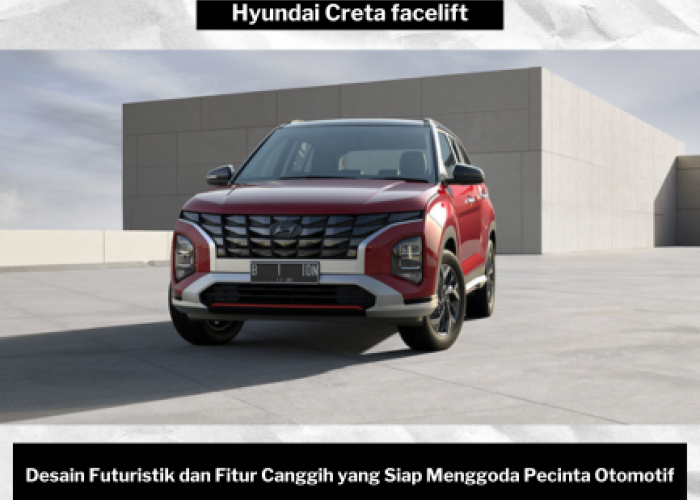 Terungkap! Desain Futuristik dan Fitur Canggih Hyundai Creta Facelift, Pecinta Otomotif Bakal Tergoda