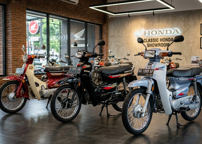 Kolektor Wajib Tahu! Ini 8 Motor Bebek Honda yang Semakin Langka