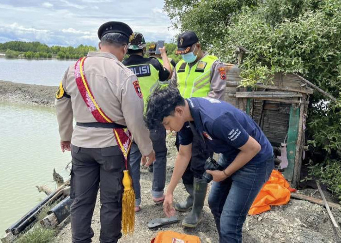 Mayat Pria Tanpa Identitas di Brebes Ditemukan dalam Gubuk Tambak 