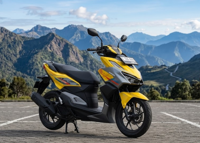 Review Honda Vario EVO 160 untuk Naik ke Guci Tegal, Kuat Tanjakan dan Nyaman Buat Touring?