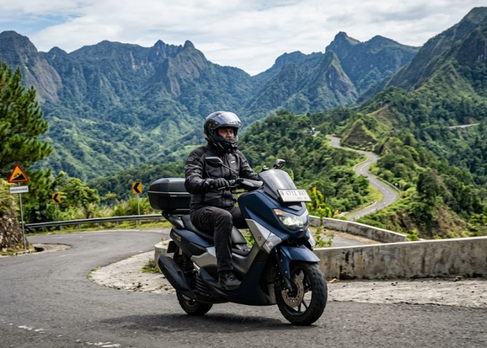 Yamaha NMAX Turbo Cocok untuk Jalur Guci Tegal? Ini 8 Fitur yang Jadi Andalannya