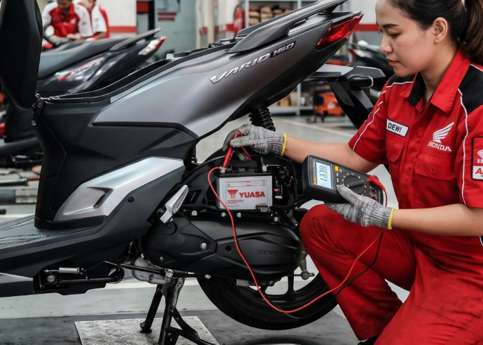 Starter Langsung Jreng! Ini Tips Simpel Merawat Aki Honda Vario EVO 160 Agar Panjang Umur