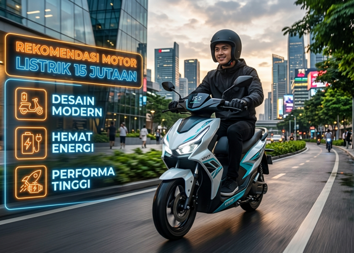 Bongkar Motor Listrik 15 Jutaan Paling Canggih dan Hemat