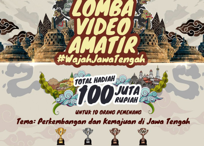 Sekoteng Gelar Lomba Video Pesona Kemajuan Jawa Tengah Berhadiah Total 100 Juta, Buruan Kirimkan Karyamu!