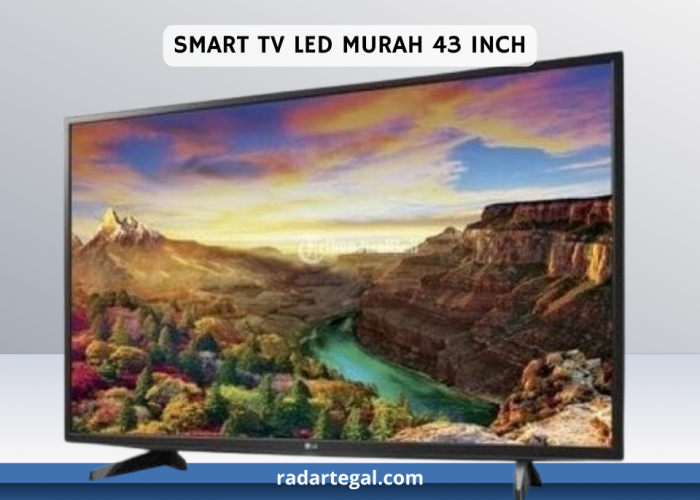 4 Smart TV LED Murah 43 Inci Jadi Pilihan Keluarga Jelang 2024