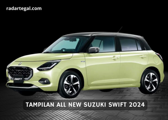 Enak Dilihat Pas Ngabuburit, Begini Tampilan All New Suzuki Swift 2024 Pilihan Keluarga Modern