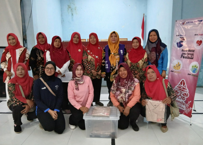 Astra Motor Jateng Dukung Posyandu dengan Sarana Kesehatan dan Peluncuran Program 6 SPM