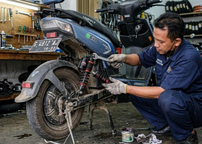 10 Tips Perawatan Shockbreaker Belakang Sepeda Listrik Agar Tidak Cepat Amblas dan Tetap Nyaman