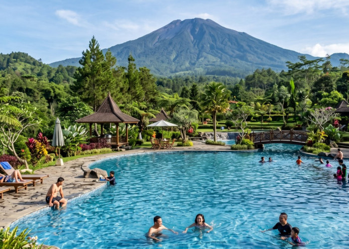 Rekomendasi Wisata Air Pemandangan Gunung Slamet: Berenang Sejuk dengan View Megah