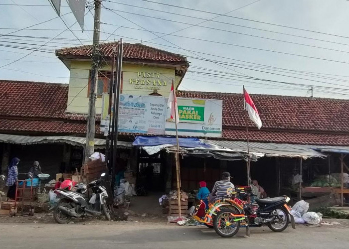 Direnovasi, 173 Pedagang Pasar Kersana Brebes Dipindahkan